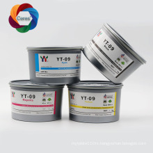 High Gloss YT-09 Offset Printing Soy CMYK Ink For Paper , Magenta Ink
